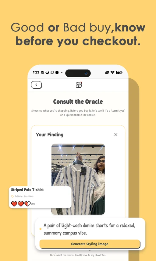 Shopping Quest - AI shopping assistant for your wardrobe